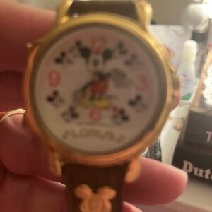 Vintage Musical Mickey Mouse Watch